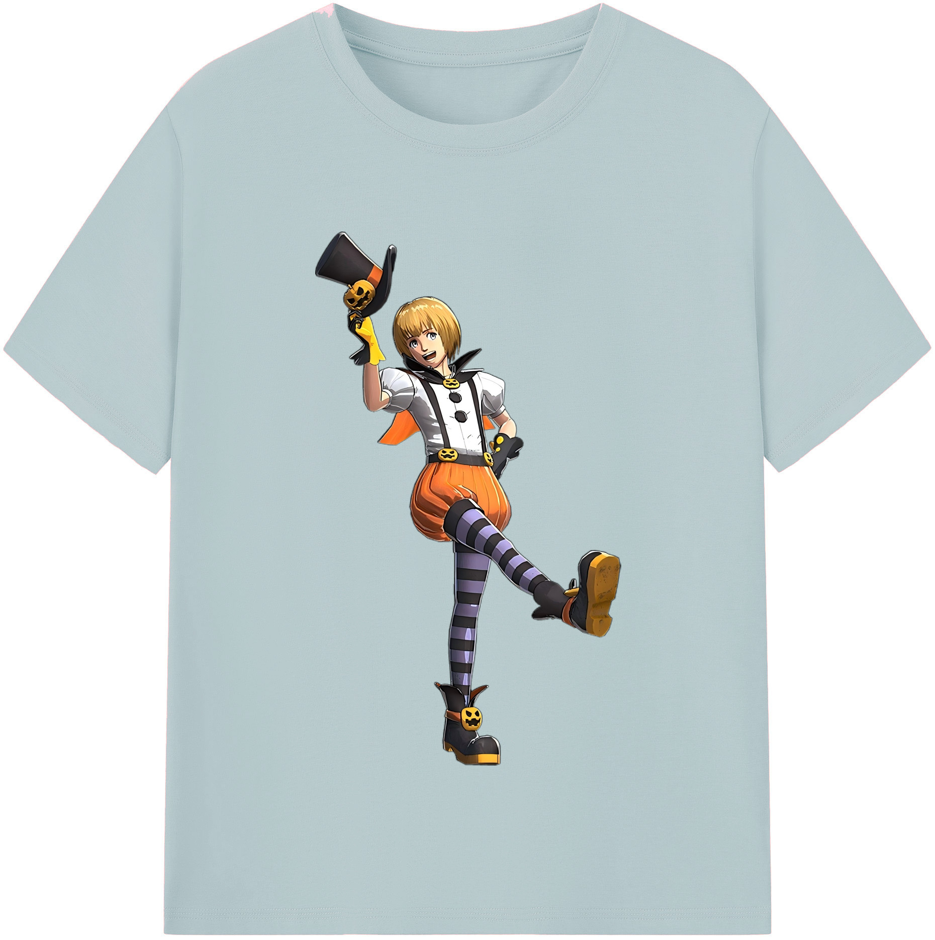（画像用） 進撃の巨人 アルミン·アルレルト Attack on Titan Armin Arlert 綿100％半袖Tシャツ（フロントプリント）
